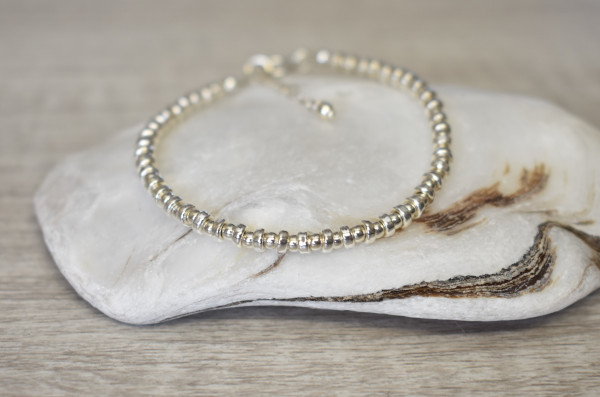 Handmade sterling silver bracelet for women